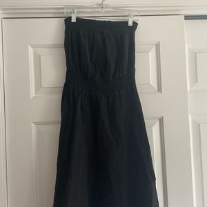 Tommy Bahama Black Strapless Sundress